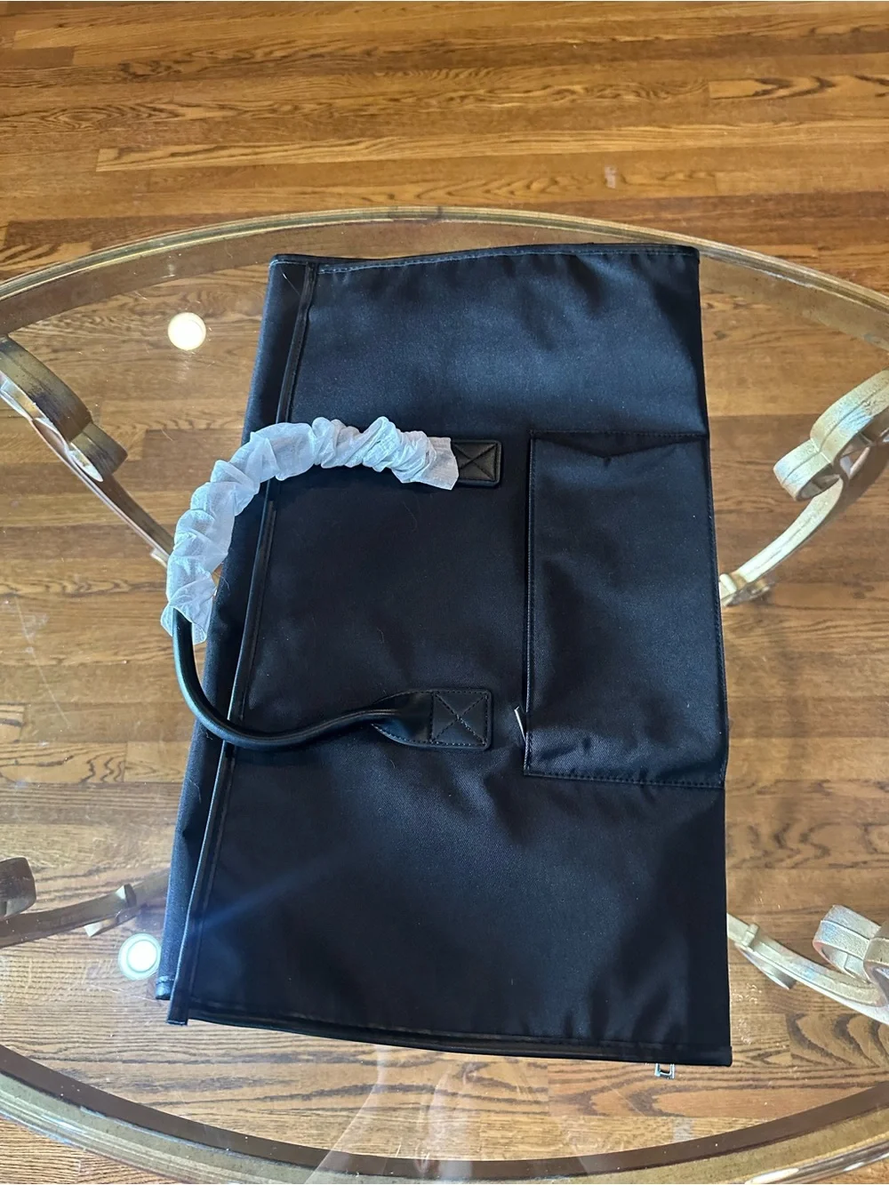 NWT NOBL Black Garment Fold to Duffel Travel Bag